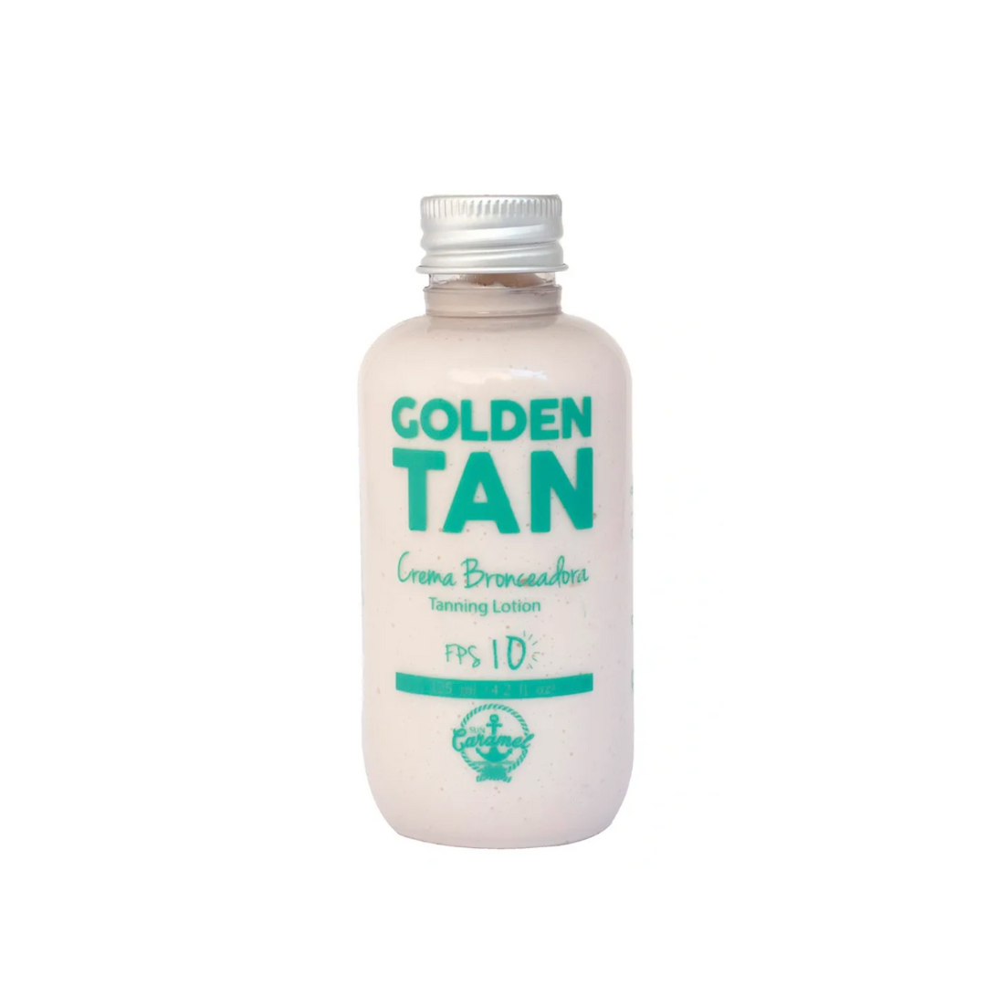 GOLDEN TAN, Crema Bronceadora FPS 10