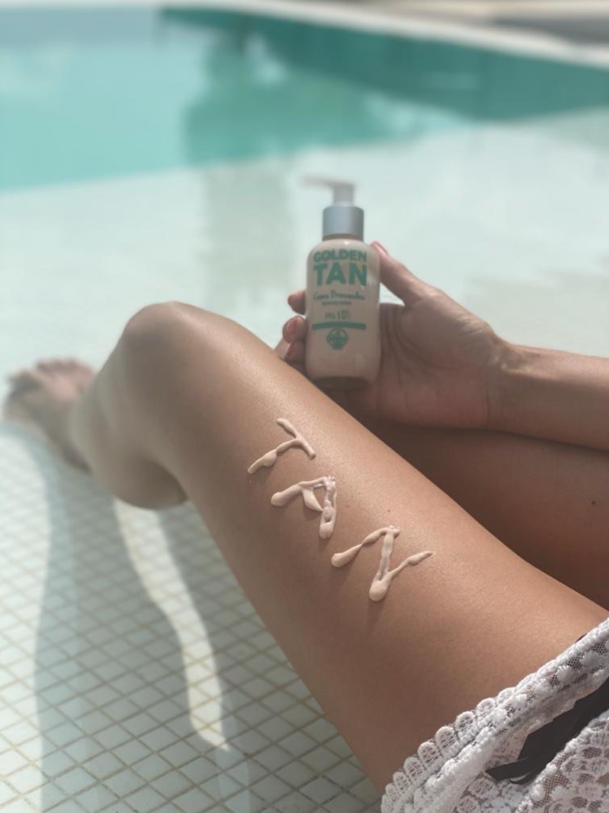 GOLDEN TAN, Crema Bronceadora FPS 10