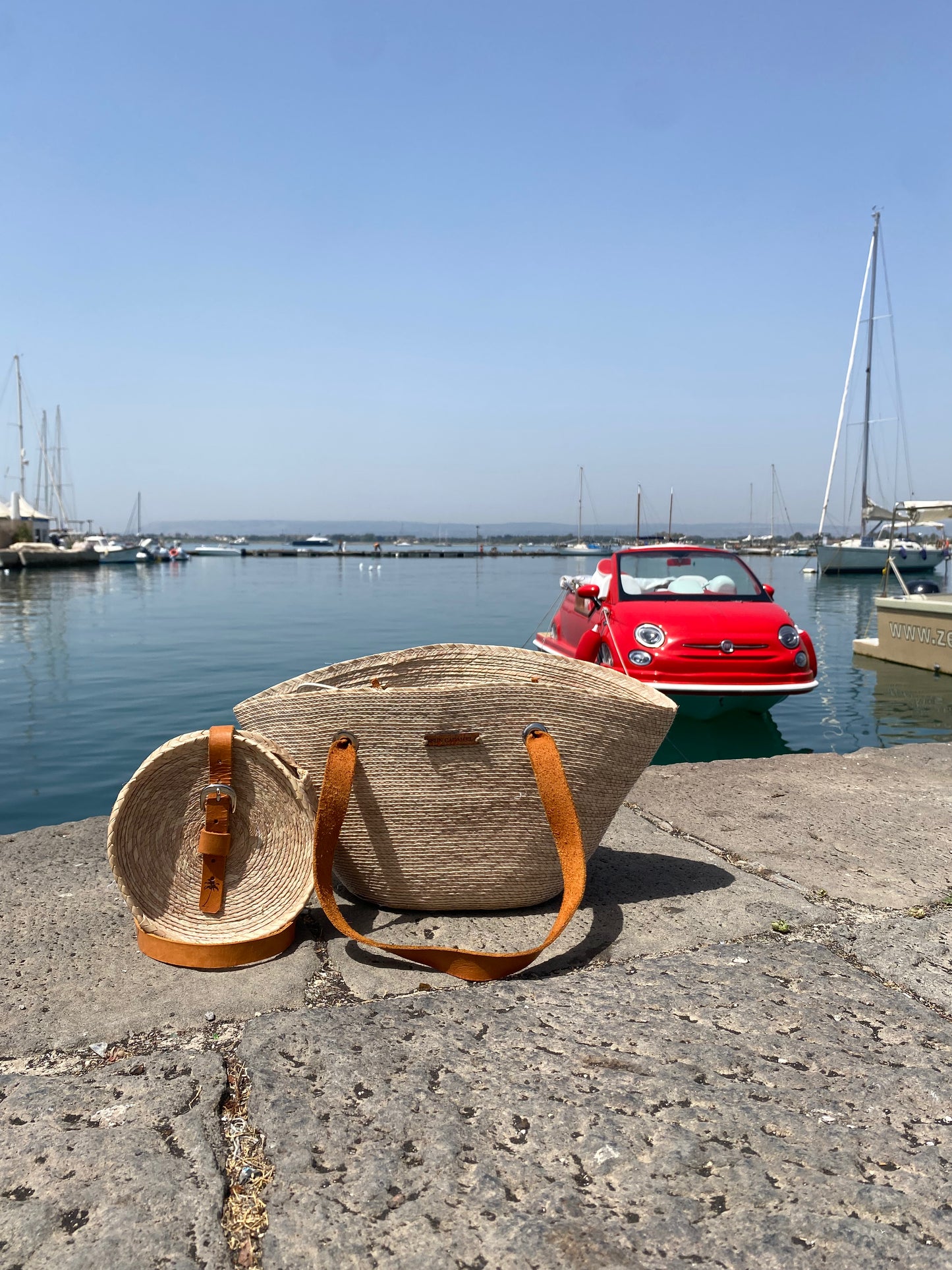 MINI BEACH BAG (ojal metal)
